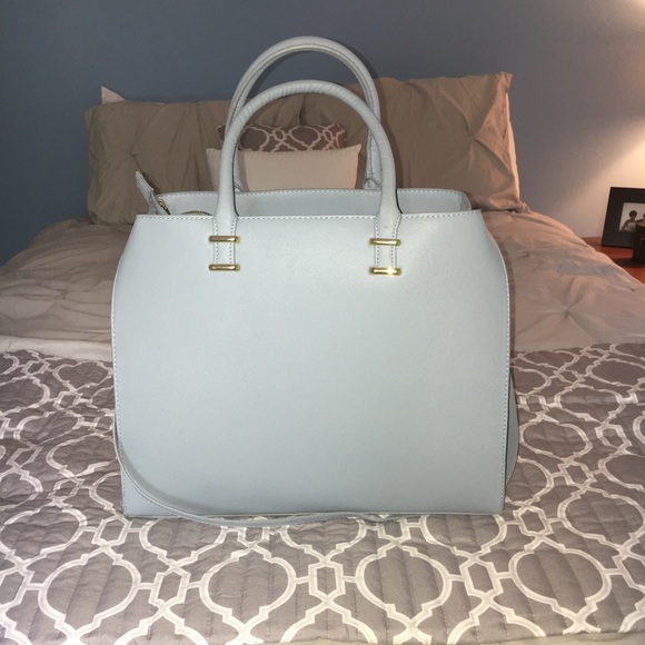 h&m blue bag